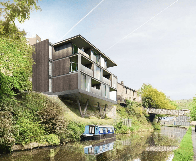 Canal Side Apartment Scheme